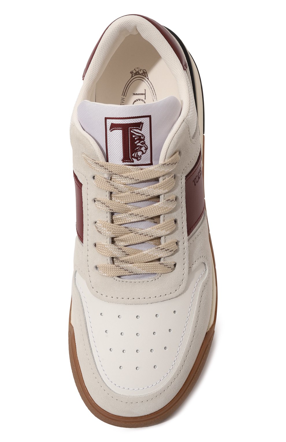 Кожаные кеды TOD’S, арт. XXM51K0GH50CLT, фото 6