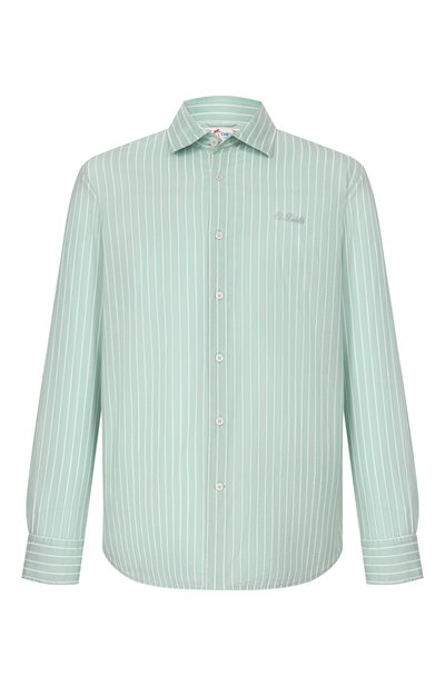 Мужская хлопковая рубашка MC2 SAINT BARTH, арт. LCM0001-01582L/CHEMISE ICE
