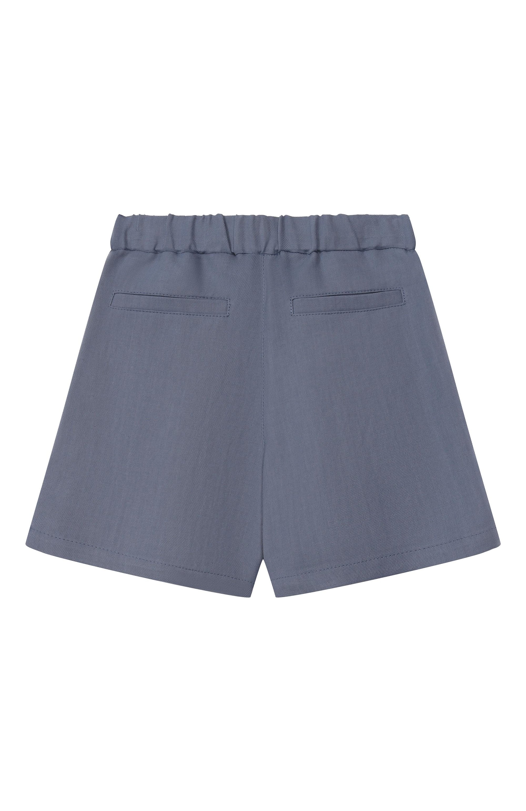 Шорты из вискозы и льна BRUNELLO CUCINELLI, арт. BH126P260A, фото 2