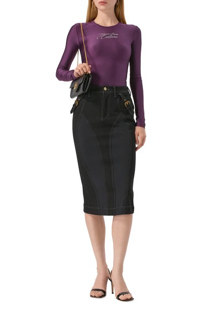 Джинсовая юбка VERSACE JEANS COUTURE, арт. 79HAE84M/DT037Q, фото 2