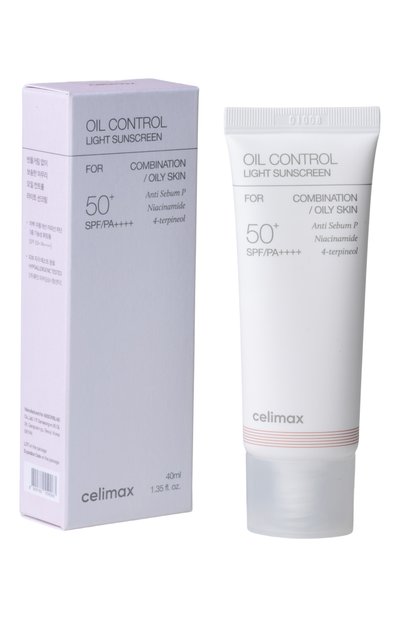 Солнцезащитный крем oil control light sunscreen (40ml) CELIMAX, арт. 8809782559063, фото 2