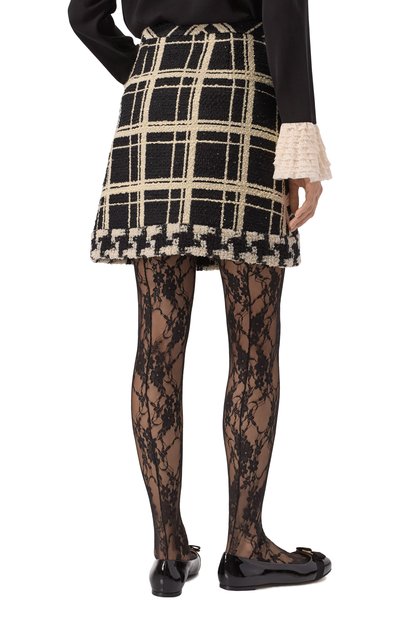 Твидовая юбка VALENTINO, арт. 6B3RACM190N, фото 4