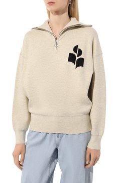 Пуло�вер из хлопка и вискозы ISABEL MARANT ETOILE, арт. 23PPU0008FA-A1X04E, фото 1