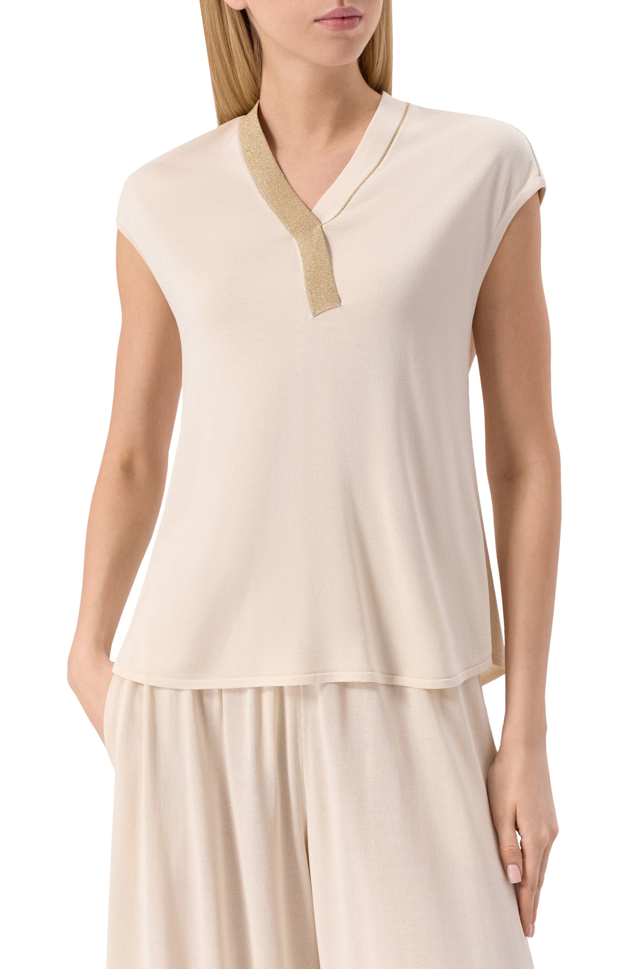 Топ из шелка и вискозы FREEAGE, арт. S25.JM110.6079.111, фото 3