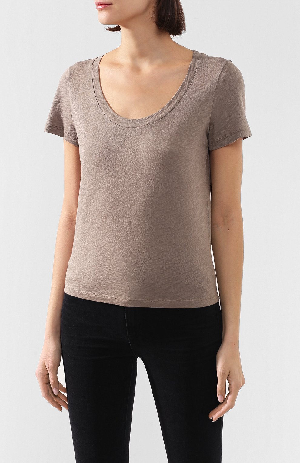 Хлопковая футболка THEORY, арт. K0224512, фото 3