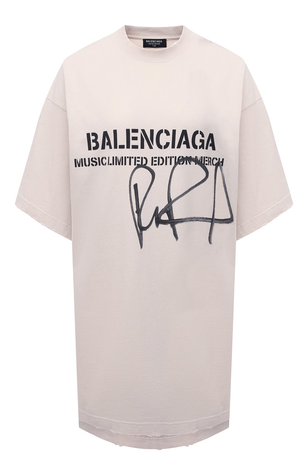 Хлопковая футболка BALENCIAGA, арт. 676589/TLV57, фото 1