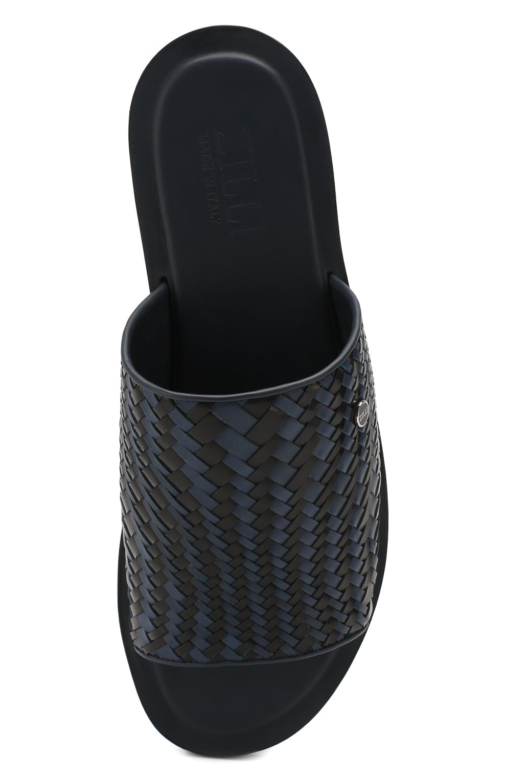 Кожаные шлепанцы ZILLI, арт. MDT-F013/001, фото 5