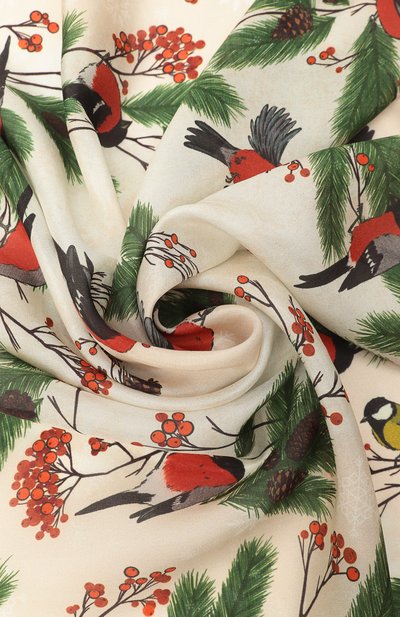 Шелковый платок зимний лес GOURJI, арт. 91133437/61172, фото 3