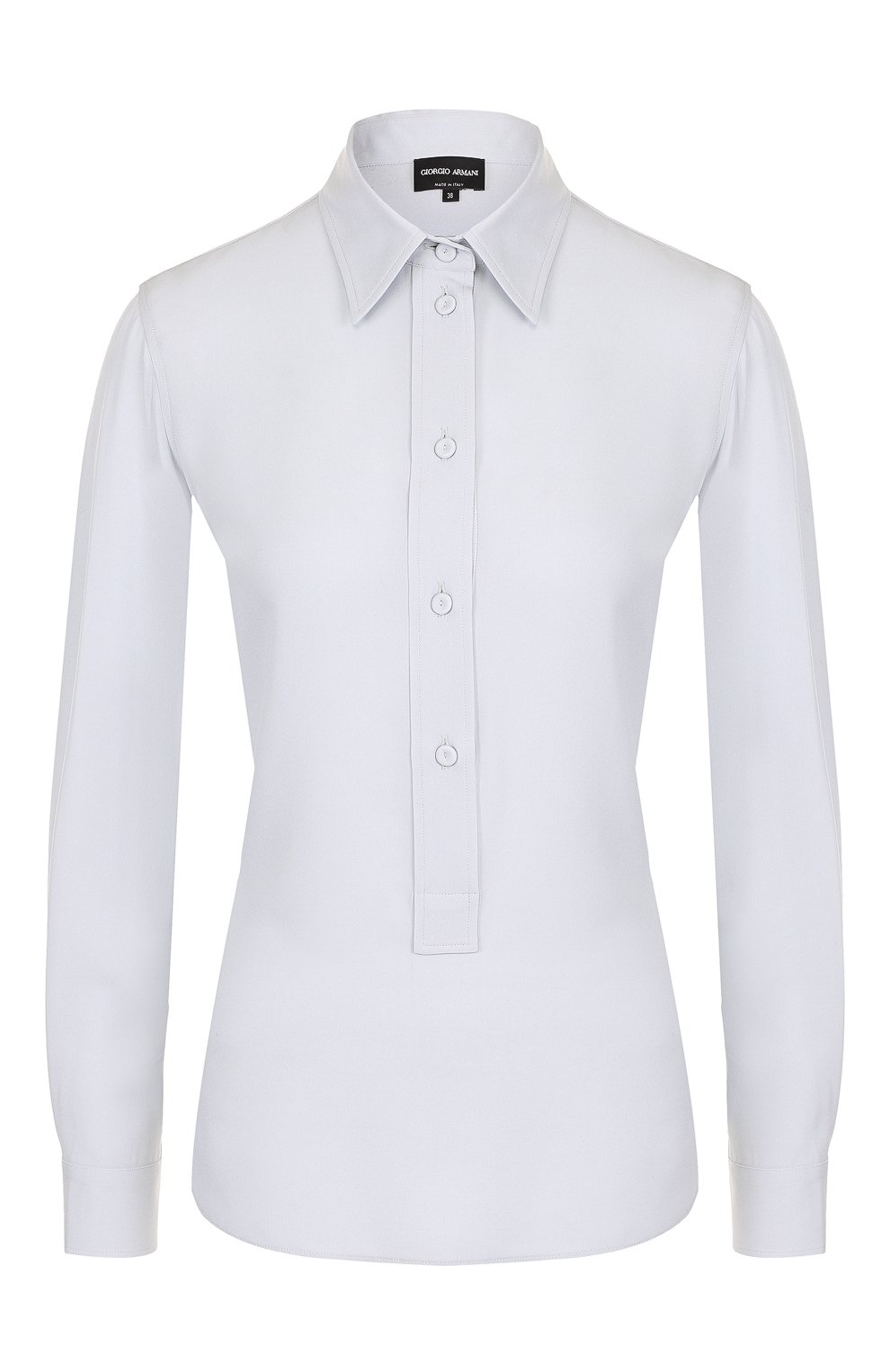 Однотонная шелковая блуза GIORGIO ARMANI, арт. 8WHCCZ04/TZ120, фото 1