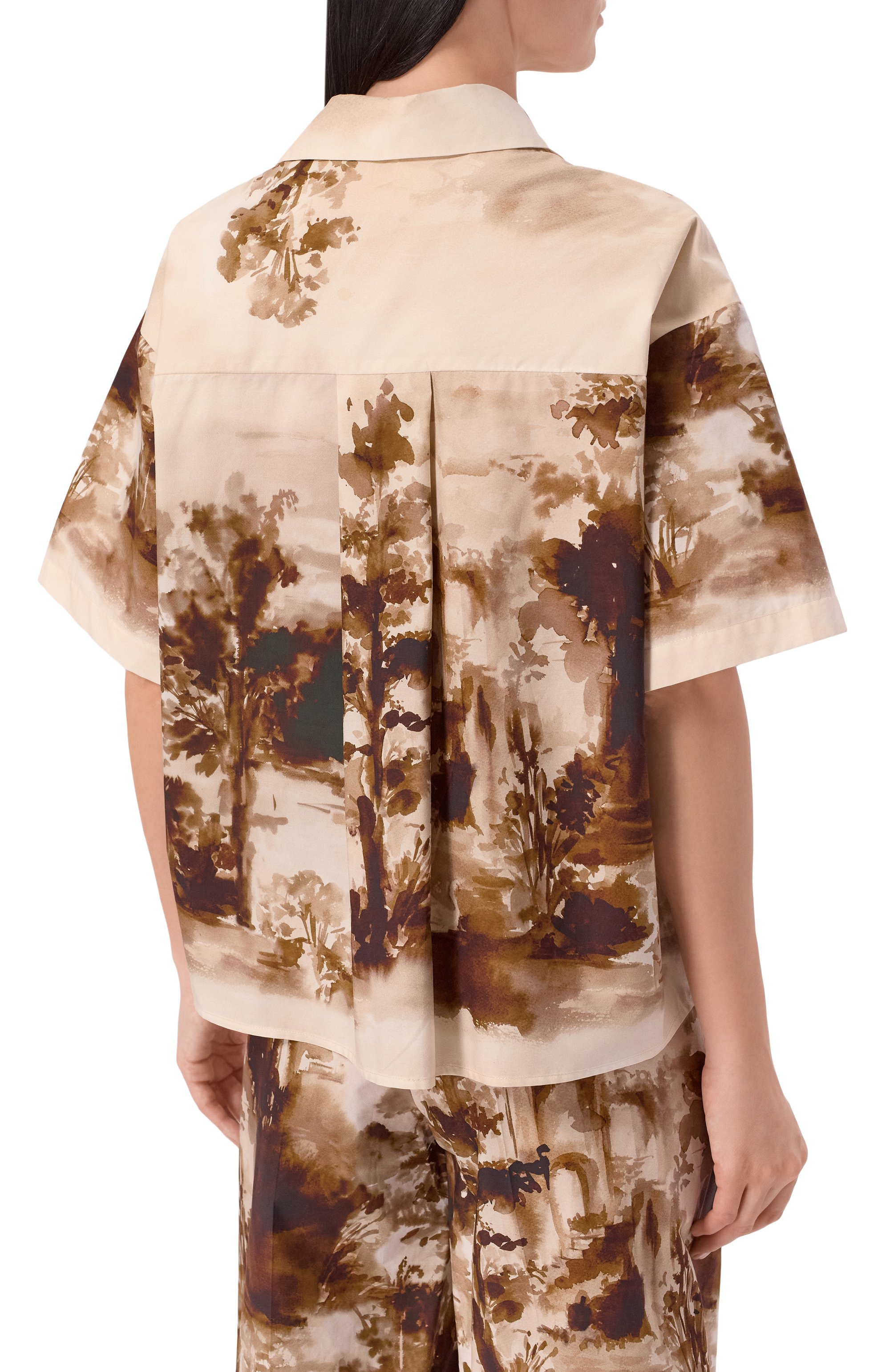 Хлопковая рубашка ERIKA CAVALLINI, арт. P6SI04, фото 4