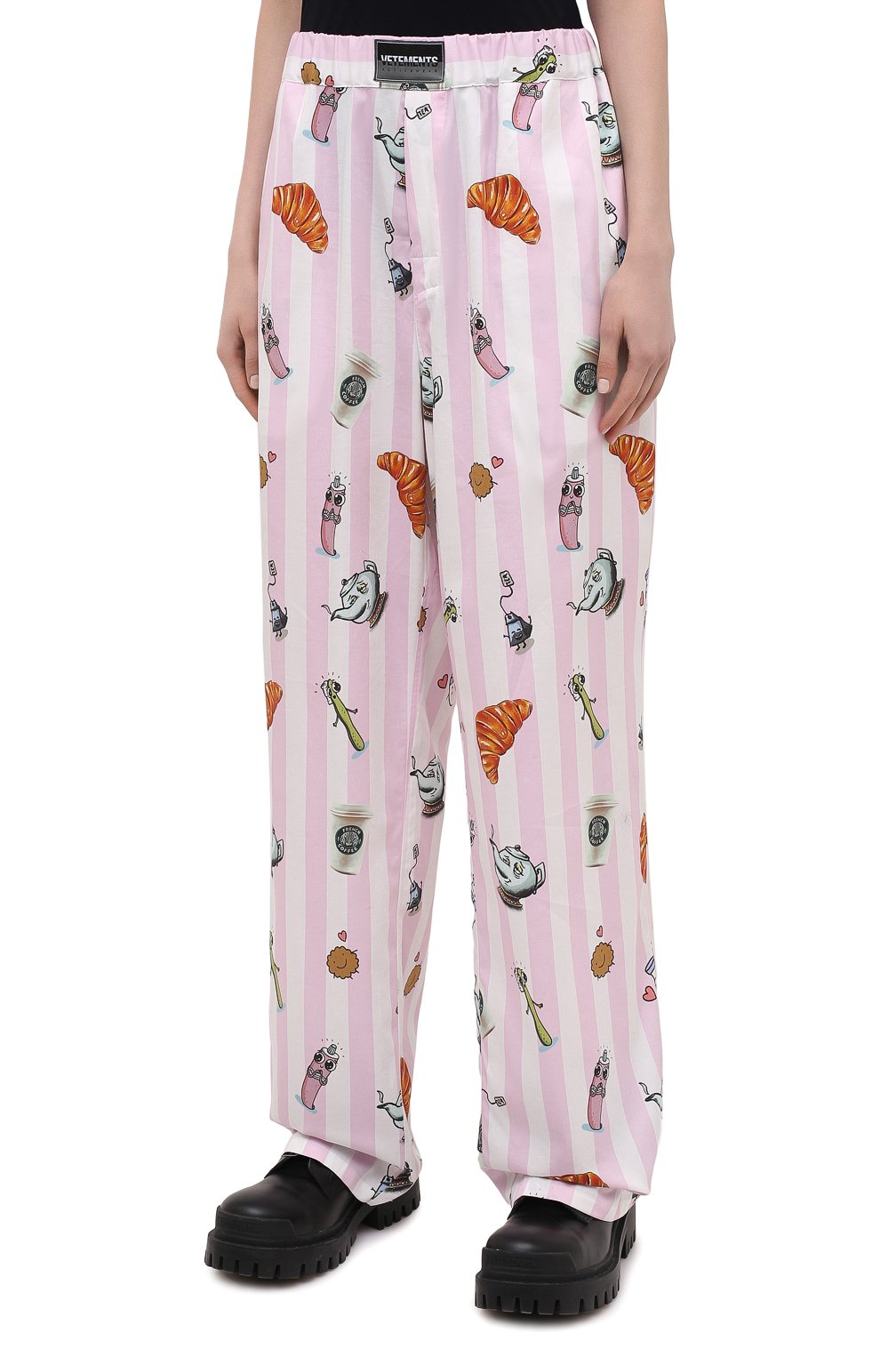 Хлопковые брюки VETEMENTS, арт. UE51PA400P 2603/W, фото 3