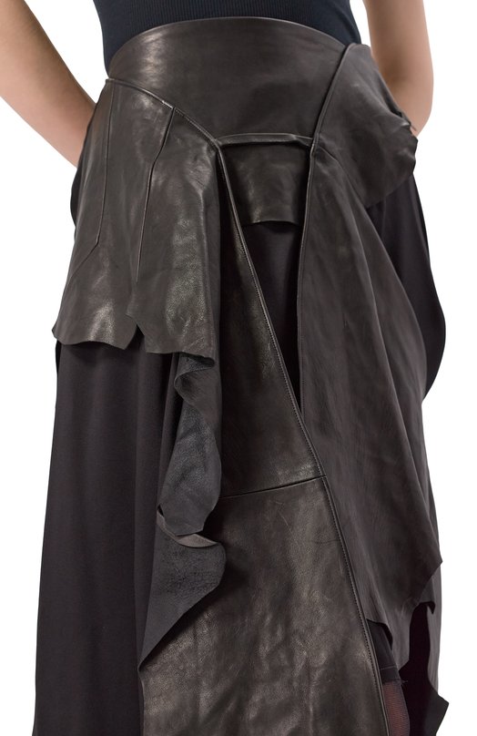Юбка Ann Demeulemeester B0013595/FA647 Чёрный  B0013595/FA647 Фото 5