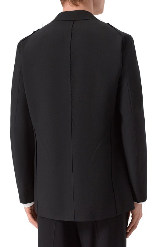 Шерстяной пиджак Undercover UC2E4101-3 Чёрный  UC2E4101-3 Фото 4