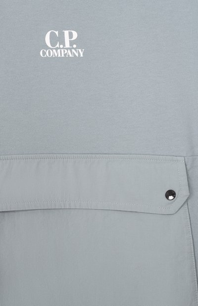 Хлопковый свитшот C.P. COMPANY, арт. CUF01U/LCC02_001, фото 3