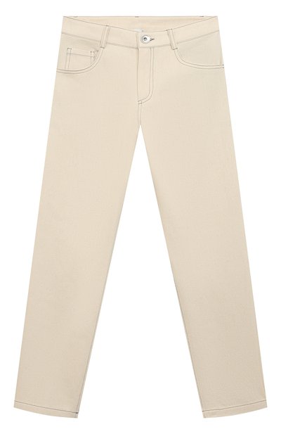 Джинсы ELEVENTY кремового цвета по цене 18600 руб., арт. ES6P70/G0085/2-10, фото 1 Джинсы ELEVENTY, арт. ES6P70/G0085/2-10, фото 1