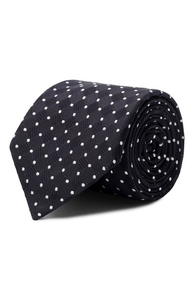 Мужской шелковый галстук GIORGIO ARMANI, арт. GM000800/TE20416