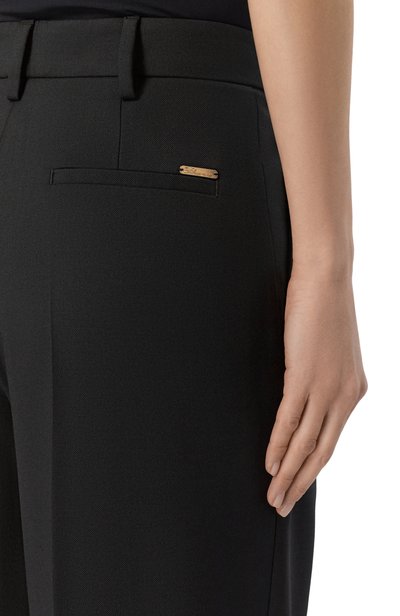 Брюки BLUMARINE черного цвета по цене 56400 руб., арт. RF6004/T903A, фото 5 Брюки BLUMARINE, арт. RF6004/T903A, фото 5