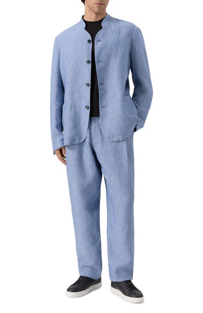 Льняной пиджак GIORGIO ARMANI, арт. GM001742/AF17957, фото 3