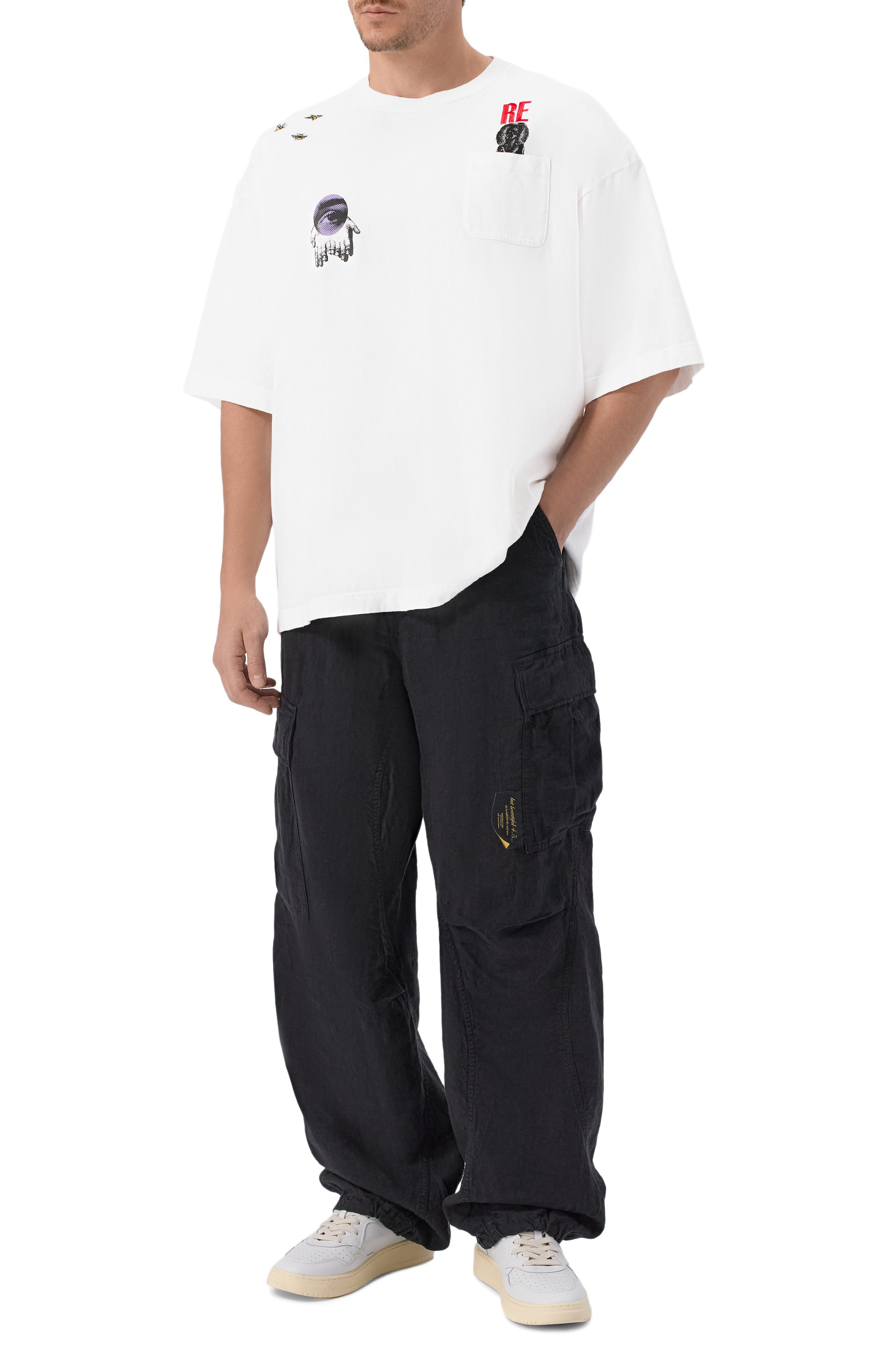 Хлопковая футболка UNDERCOVER, арт. UP1F4810, фото 2