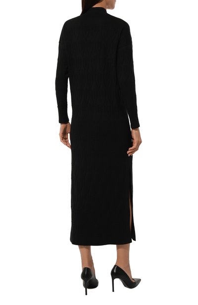 Платье из шелка и кашемира FREEAGE, арт. W25.DR114.6039.900, фото 4