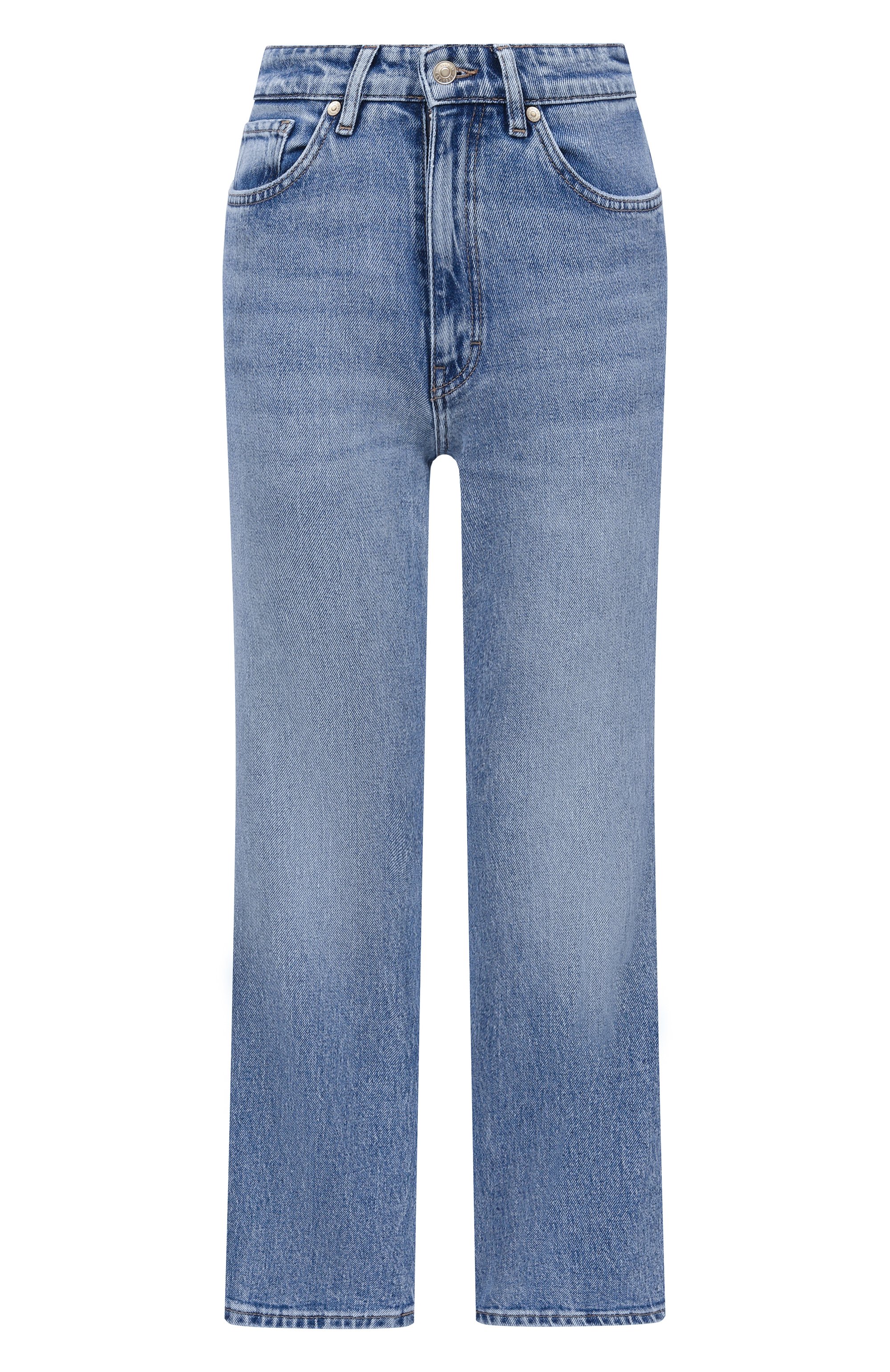 Джинсы HUGO голубого цвета по цене 17950 руб., арт. 50546927, фото 1 Джинсы HUGO, арт. 50546927, фото 1