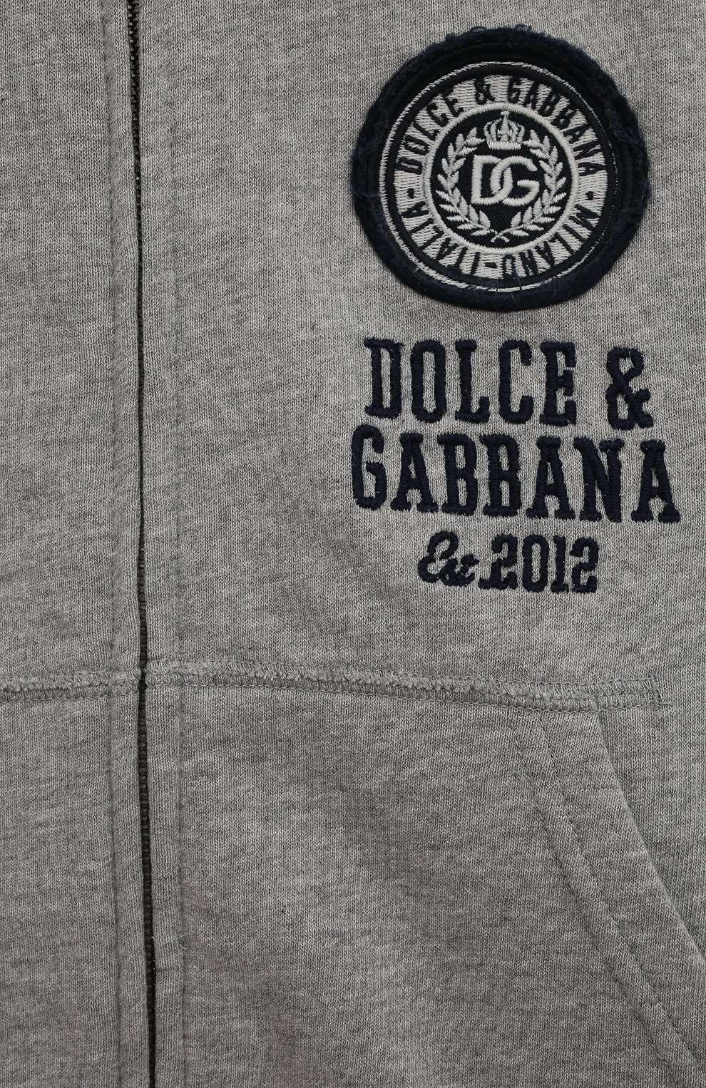 Хлопковая толстовка DOLCE & GABBANA, арт. L4JWDW/G7DW2/8-14, фото 3