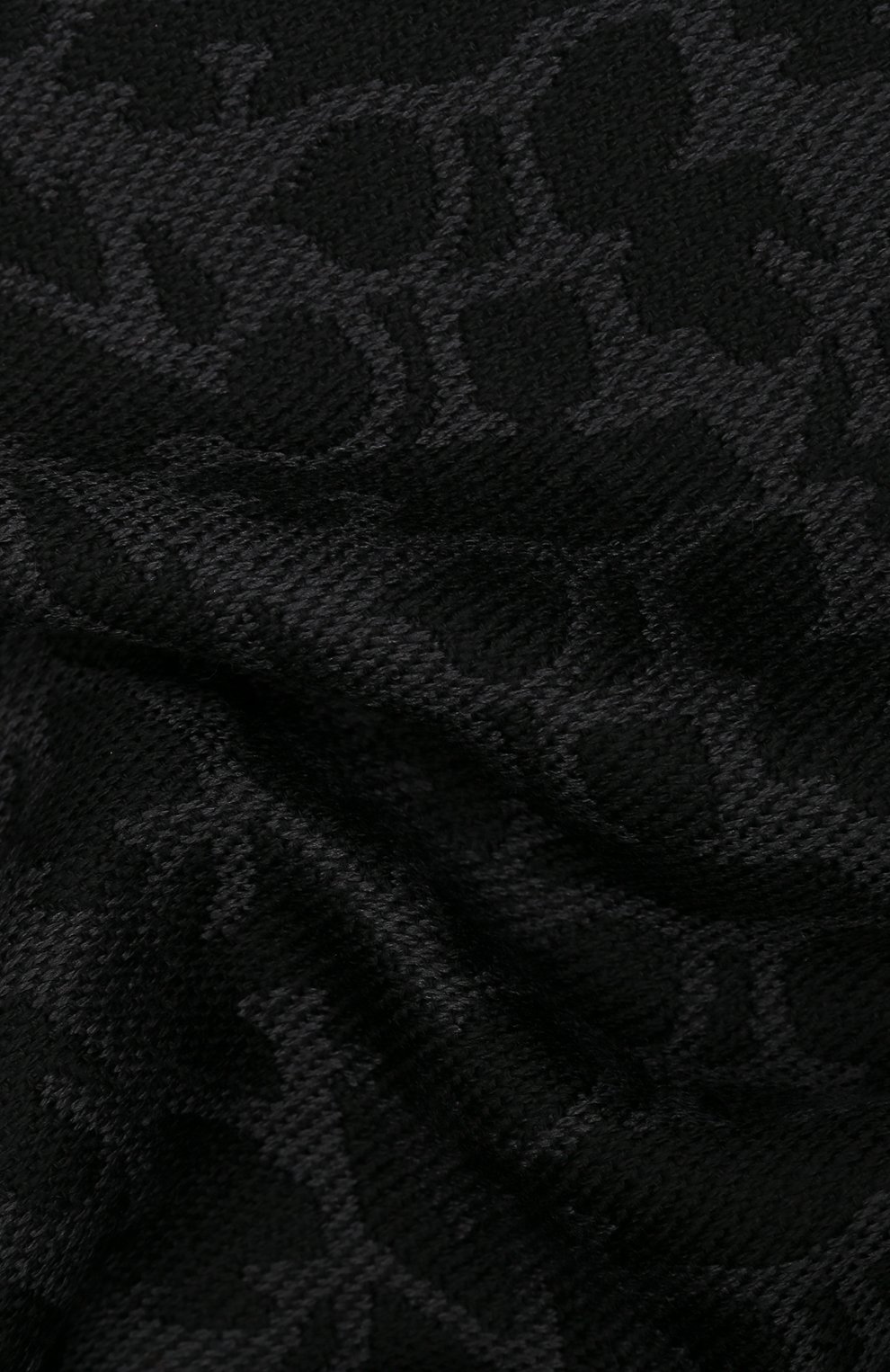 Шерстяной шарф CANALI черного цвета по цене 8845 руб., арт. 06/MF00159, фото 2 Шерстяной шарф CANALI, арт. 06/MF00159, фото 2