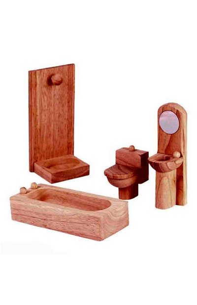 Игрушечный набор мебели ванная PLAN TOYS, арт. 9014, фото 1