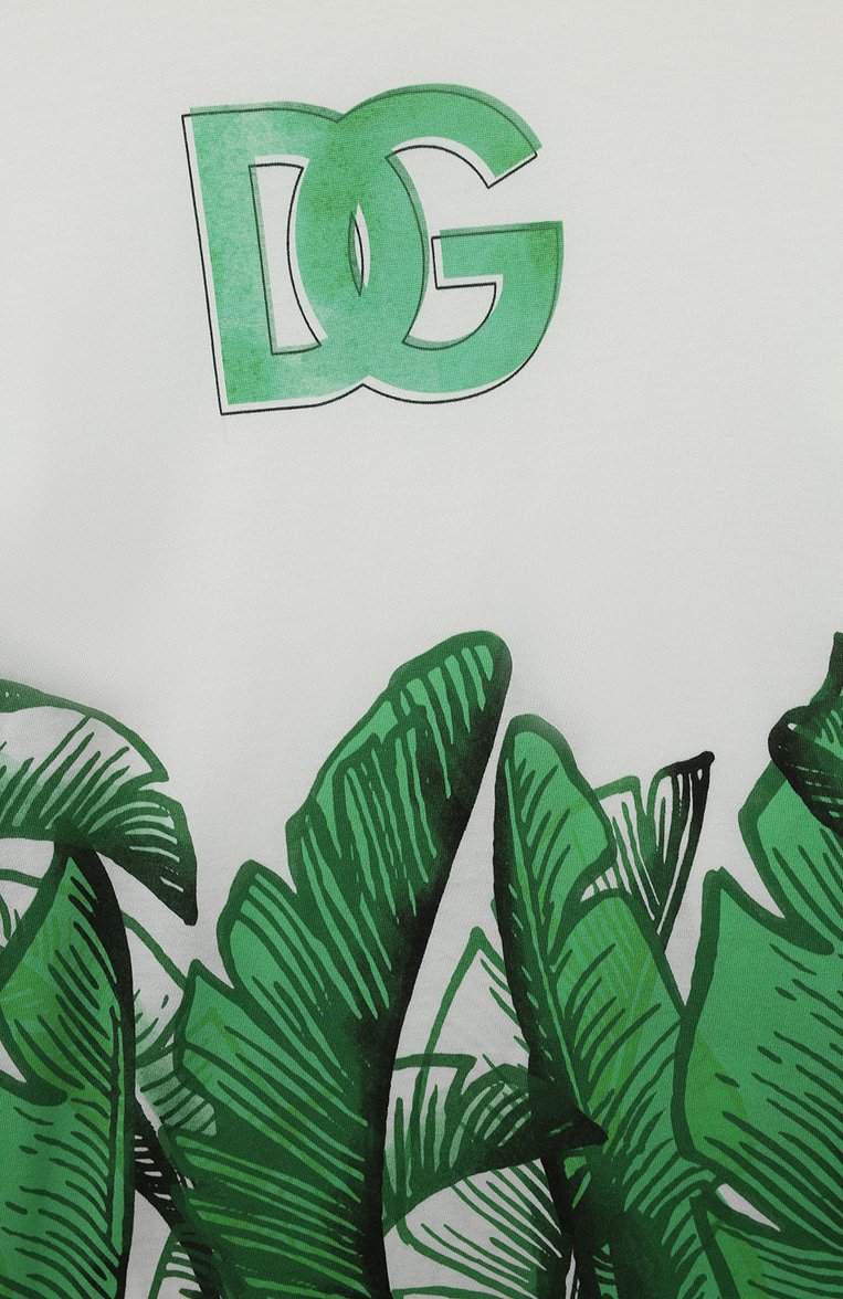 Хлопковая футболка DOLCE & GABBANA, арт. L4JTEY/G7K8U/8-12+, фото 3