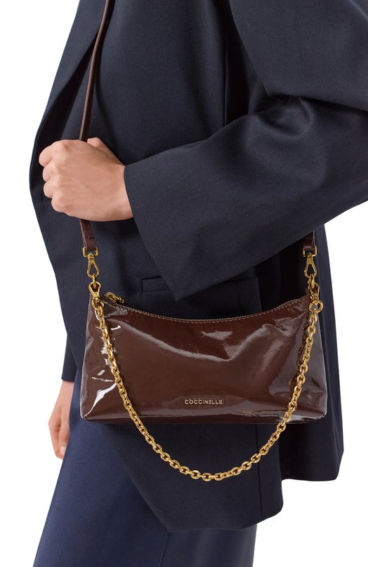 Сумка Aura mini Coccinelle E5 THJ 55 01 01 Коричневый  E5 THJ 55 01 01 Фото 2