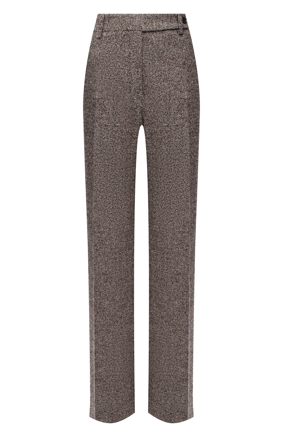 Брюки из шерсти и шелка KITON серого цвета по цене 134000 руб., арт. D48109K05T09, фото 1 Брюки из шерсти и шелка KITON, арт. D48109K05T09, фото 1