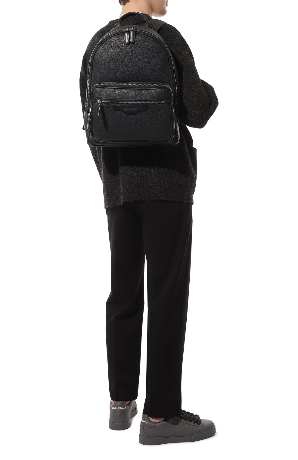 Кожаный рюкзак SANTONI, арт. UIBBA2364EN-ASP6Z29, фото 7