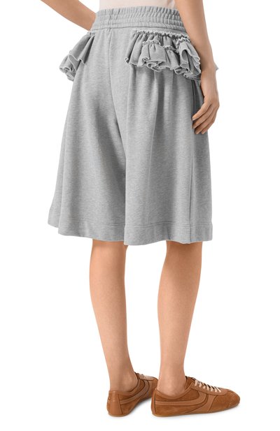 Хлопковые шорты DRIES VAN NOTEN, арт. 011177/3610, фото 4