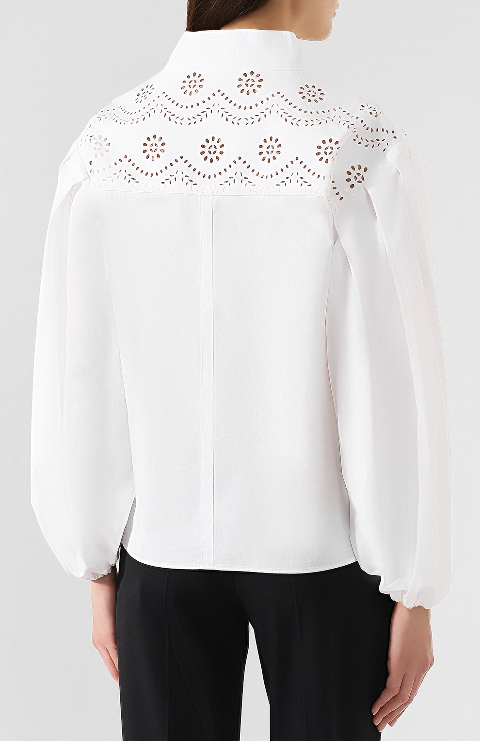 Хлопковая блузка PHILOSOPHY DI LORENZO SERAFINI, арт. A0232/732, фото 4