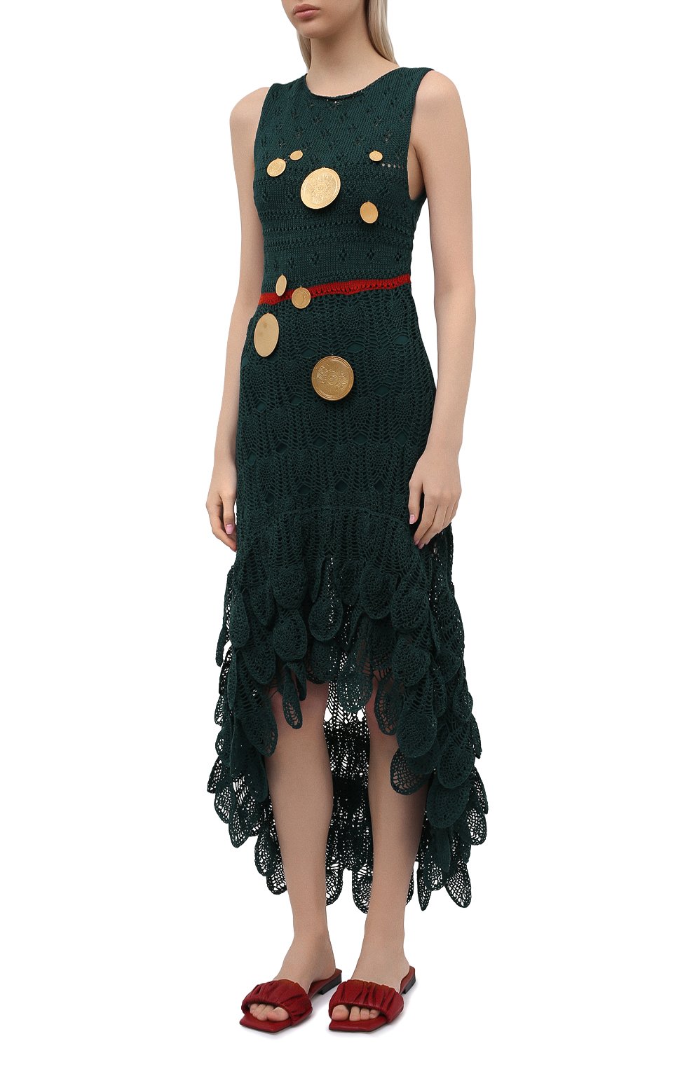 Хлопковое платье loewe x paula's ibiza LOEWE, арт. S616Y15K04, фото 3