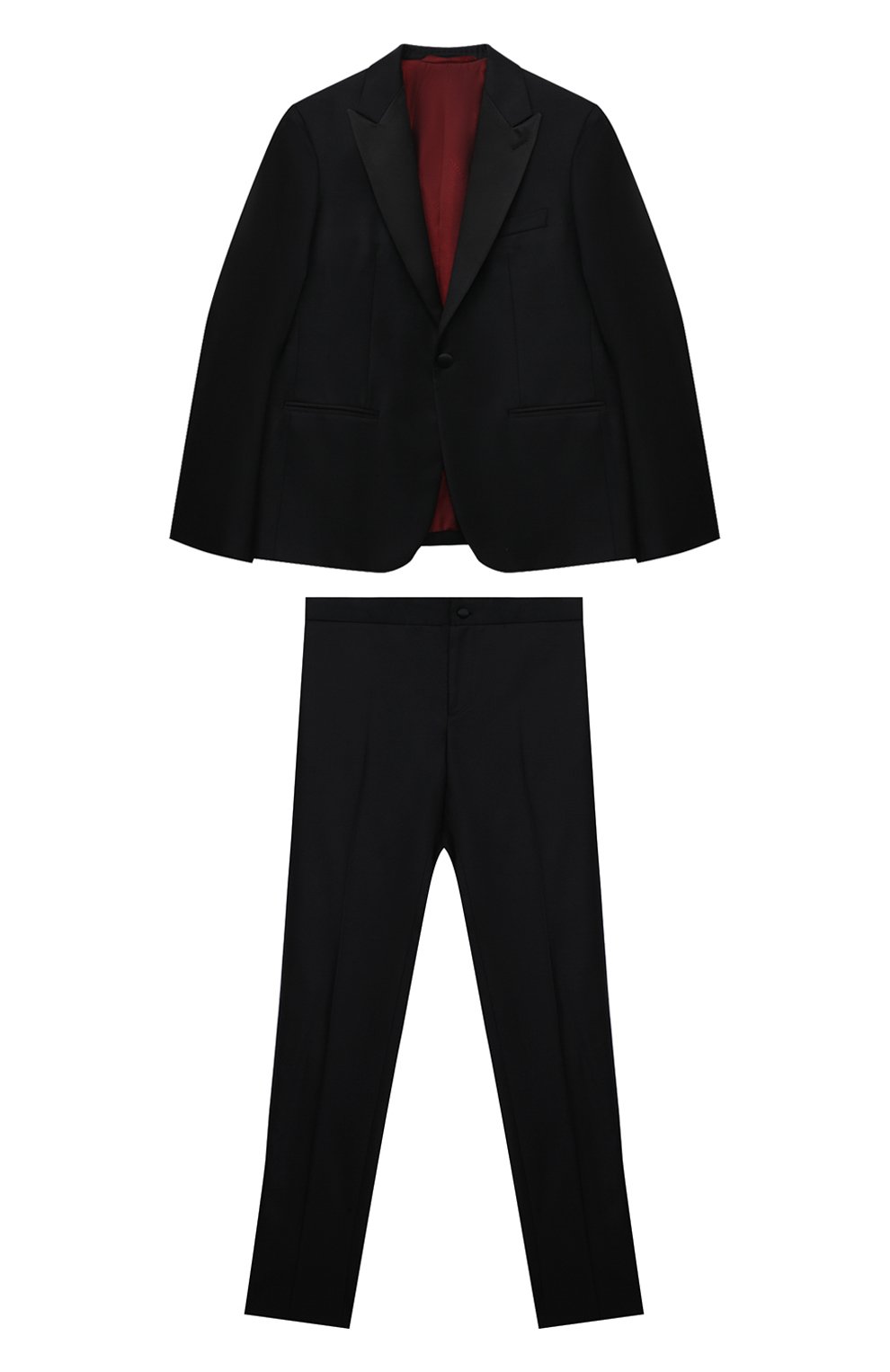 Шерстяной костюм STEFANO RICCI JUNIOR черного цвета по цене 82850 руб., арт. Y2RF731000_Y2T2600000/W0017C, фото 1 Шерстяной костюм STEFANO RICCI JUNIOR, арт. Y2RF731000_Y2T2600000/W0017C, фото 1