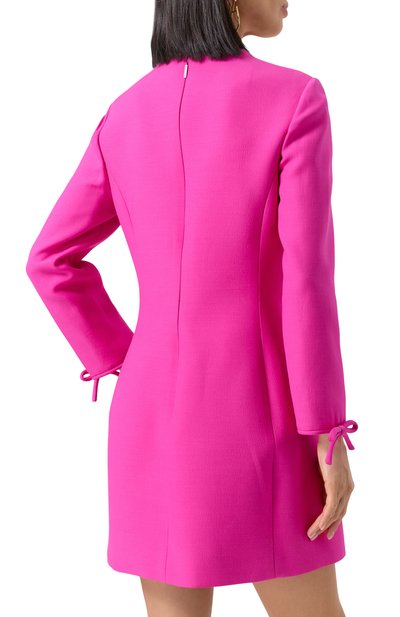 Платье из шерсти и шелка VALENTINO, арт. 5B3VA9S71CF, фото 4