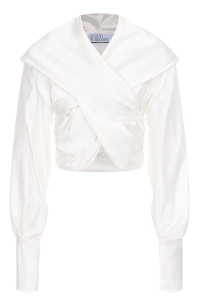 Женская атласная блузка GIUSEPPE DI MORABITO, арт. 04SST0312 04422