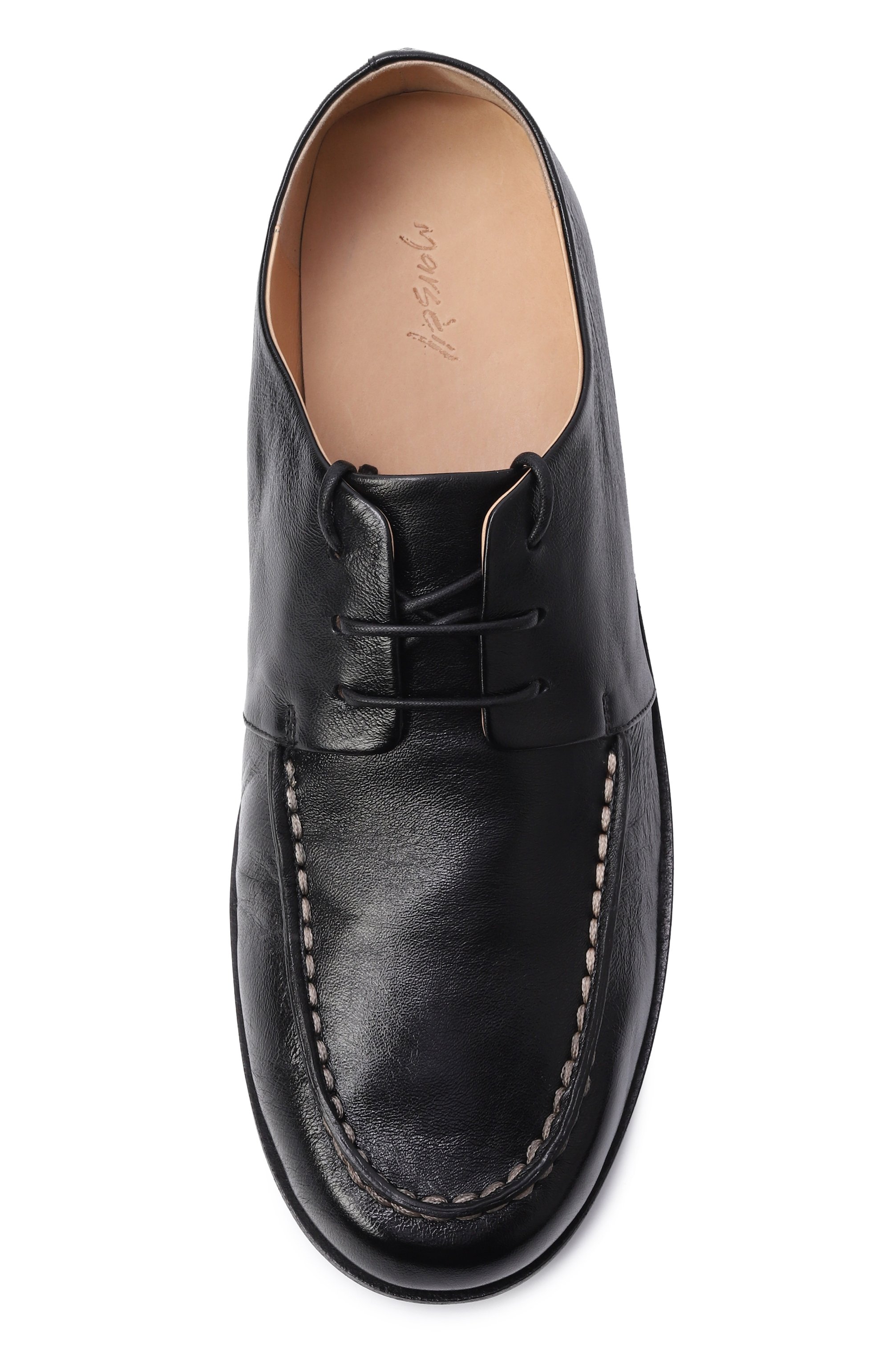 Кожаные дерби mocasso MARSELL черного цвета по цене 89900 руб., арт. MM4900/P052, фото 5 Кожаные дерби mocasso MARSELL, арт. MM4900/P052, фото 5