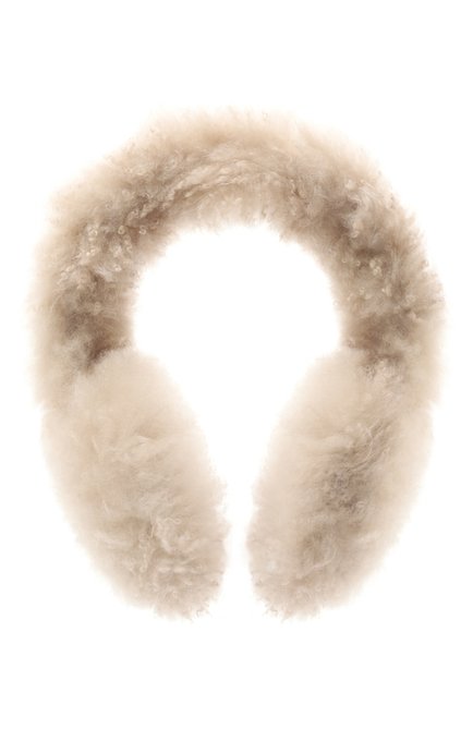 Женские меховые наушники из овчины YVES SALOMON, арт. A623XXMAAG