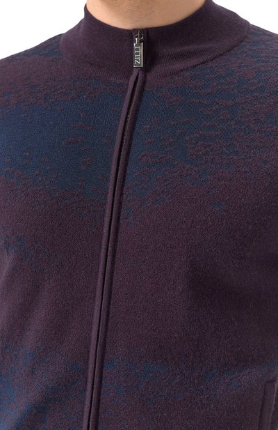 Кардиган из кашемира и шелка ZILLI, арт. KZMC01M0330VSHD00, фото 5