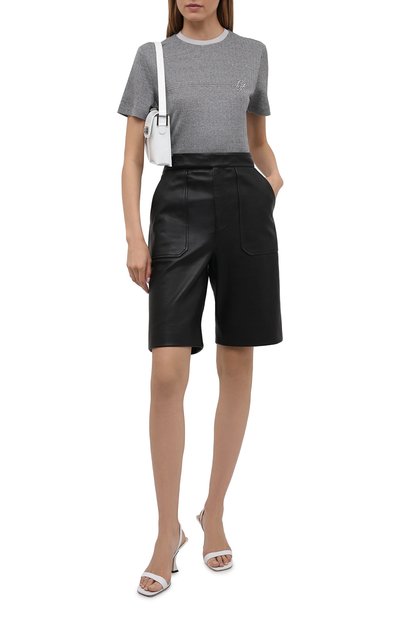 Футболка GIORGIO ARMANI серого цвета по цене 57950 руб., арт. 6KAM71/AJGVZ, фото 2 Футболка GIORGIO ARMANI, арт. 6KAM71/AJGVZ, фото 2