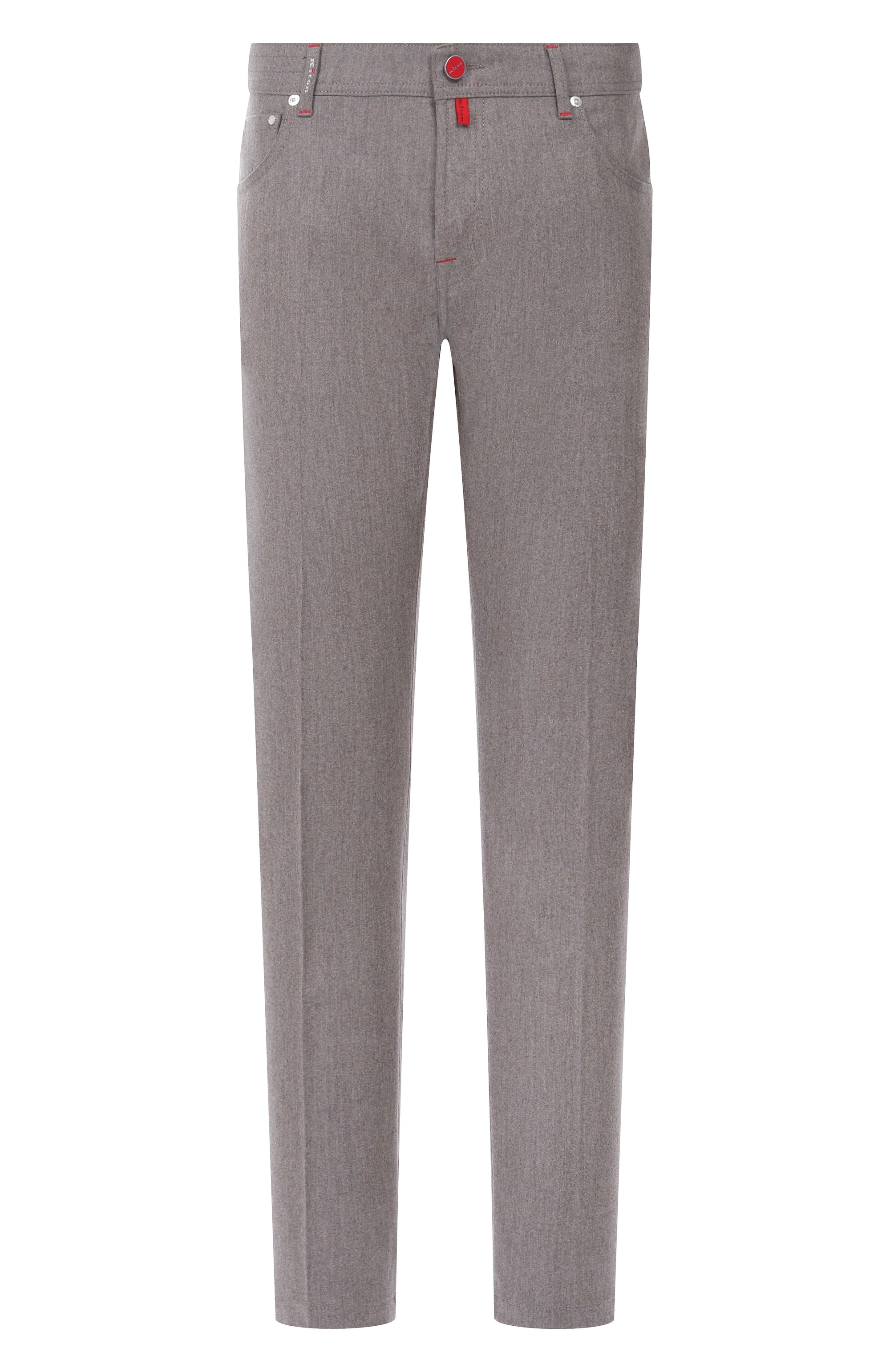 Шерстяные брюки KITON бежевого цвета по цене 212000 руб., арт. UPNJSK0171H02, фото 1 Шерстяные брюки KITON, арт. UPNJSK0171H02, фото 1