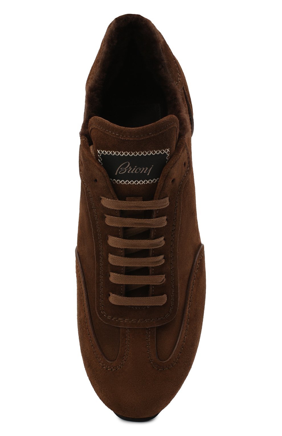 Замшевые кроссовки BRIONI, арт. QHI90L/09734, фото 5