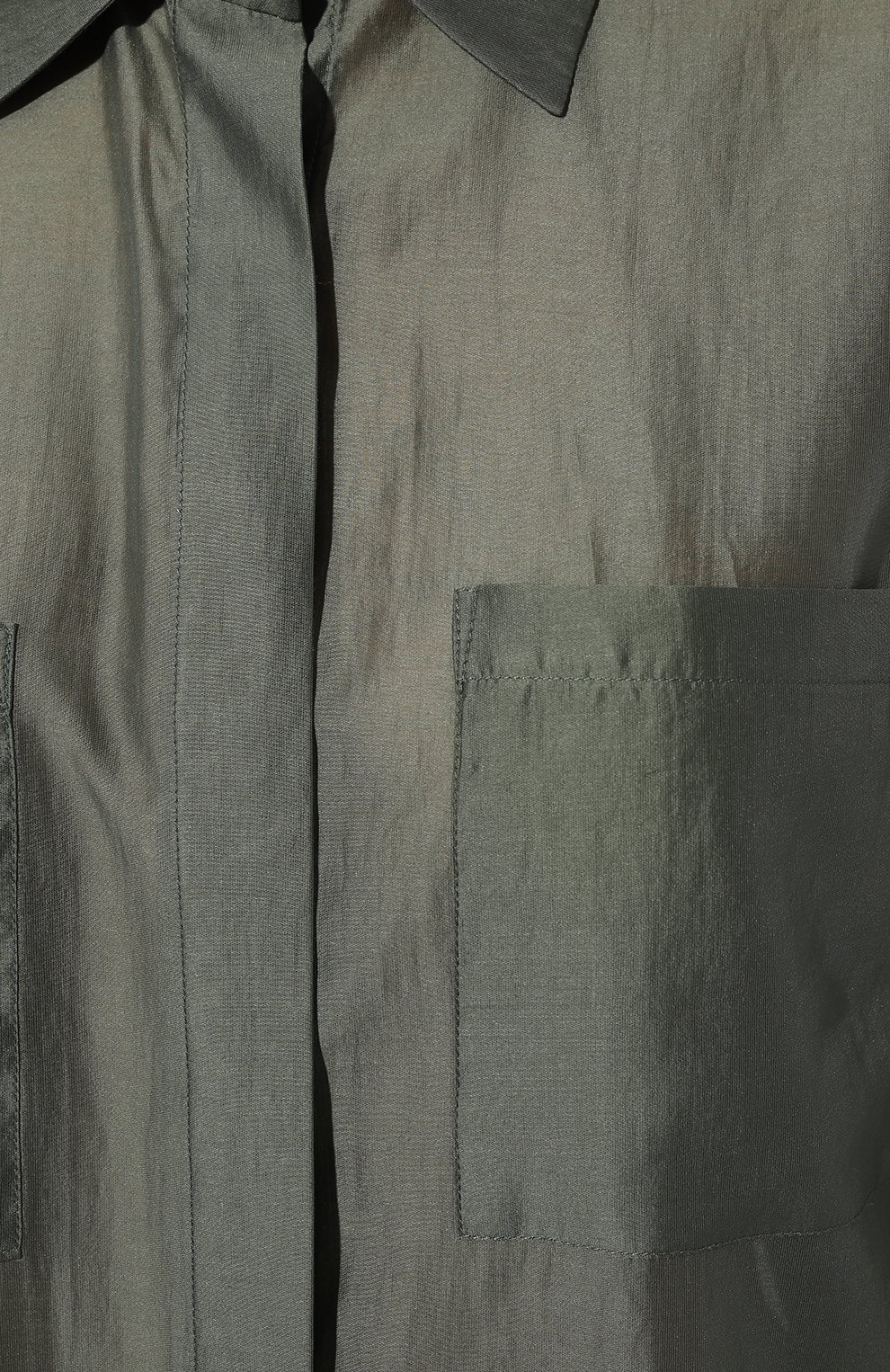 Рубашка FLASHIN темно-зеленого цвета по цене 26700 руб., арт. FS24SBB, фото 5 Рубашка FLASHIN, арт. FS24SBB, фото 5