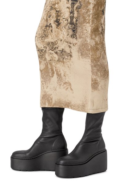 Кожаные ботильоны f20 zeppa stripy VIC MATIE, арт. 1H4250D_F20H020101, фото 3