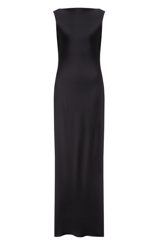 Атласное платье Antonelli Firenze N6897Q/355C Чёрный N6897Q/355C