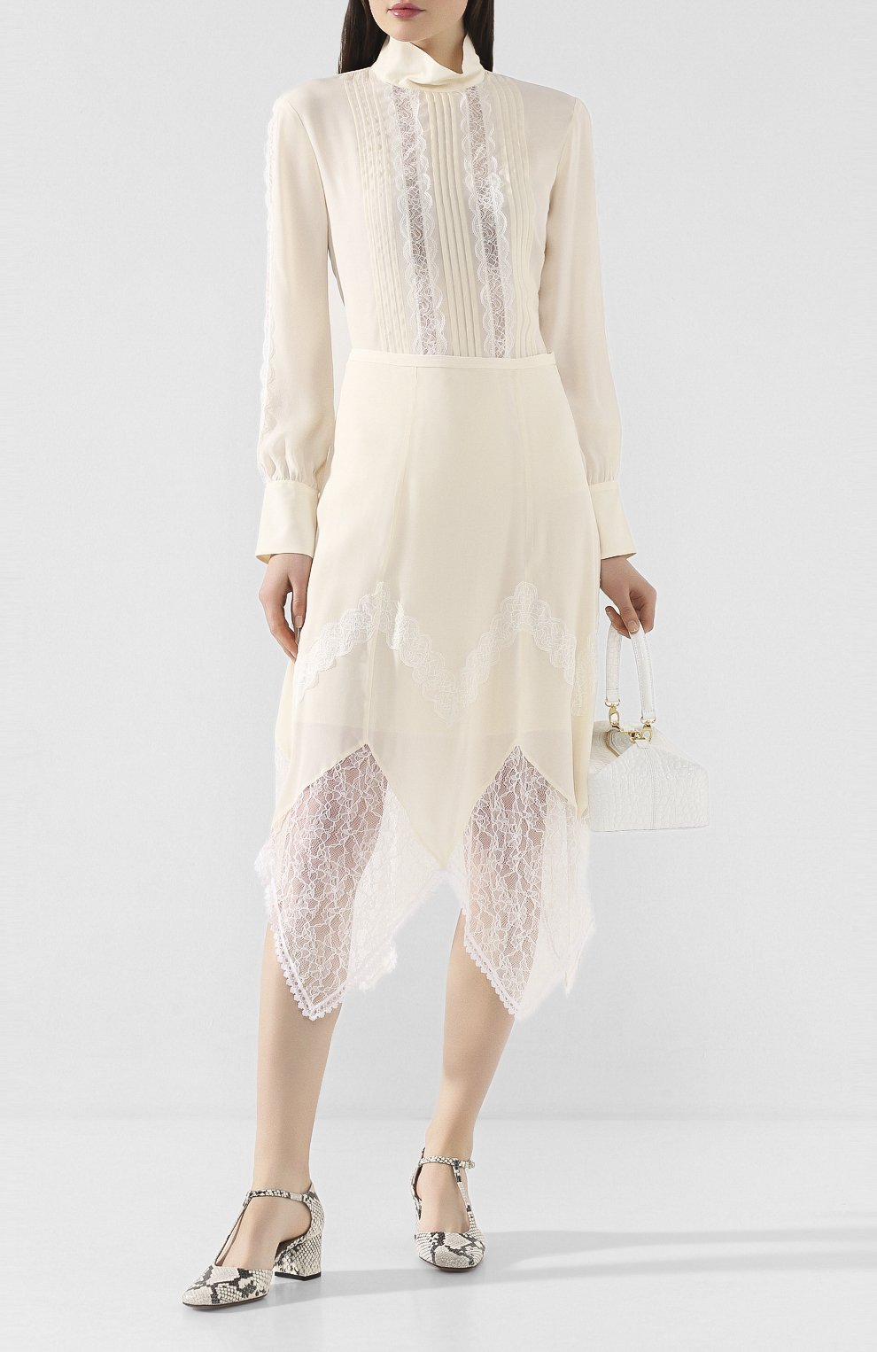 Блузка из смеси вискозы и шелка SEE BY CHLOÉ, арт. CHS20SHT06014, фото 2