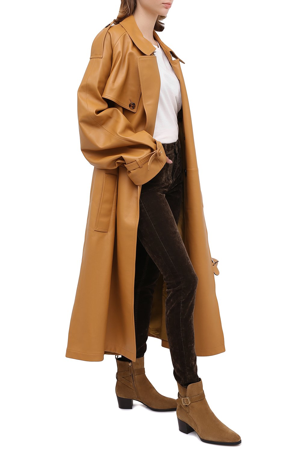 Замшевые ботильоны TOD’S, арт. XXW0XC0DU20RE0, фото 2