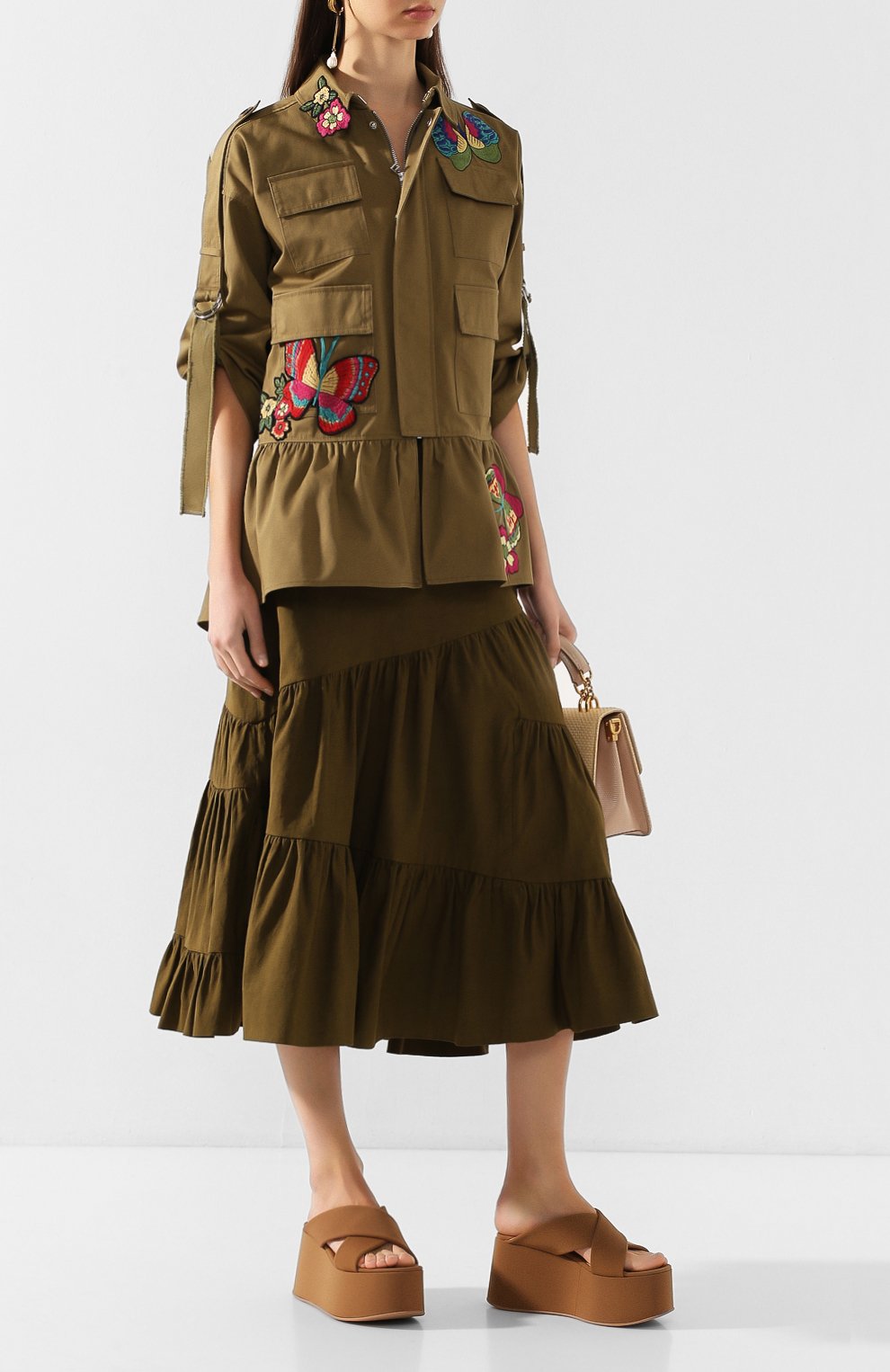 Хлопковая куртка REDVALENTINO, арт. TR0CI00W/51J, фото 2